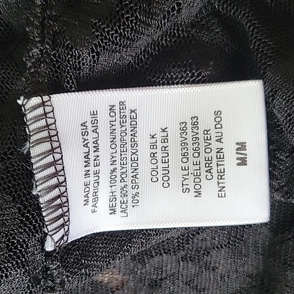 Beautiful Guess Jeans Lacy Chemise (M) including Lacy Gloves - Picture 4 of 5